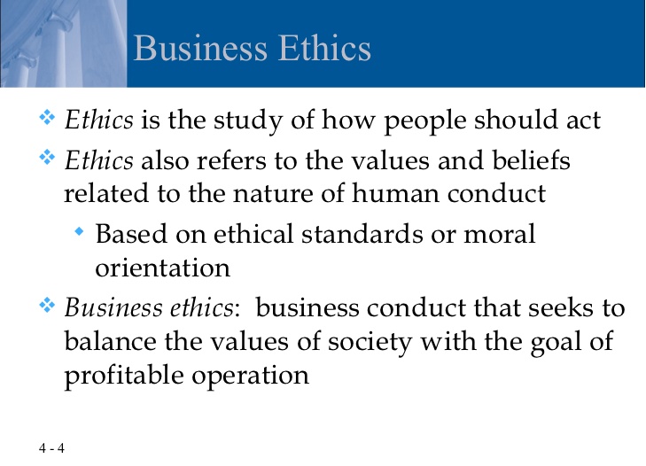 business ethics and corporate governance lecture notes pdf